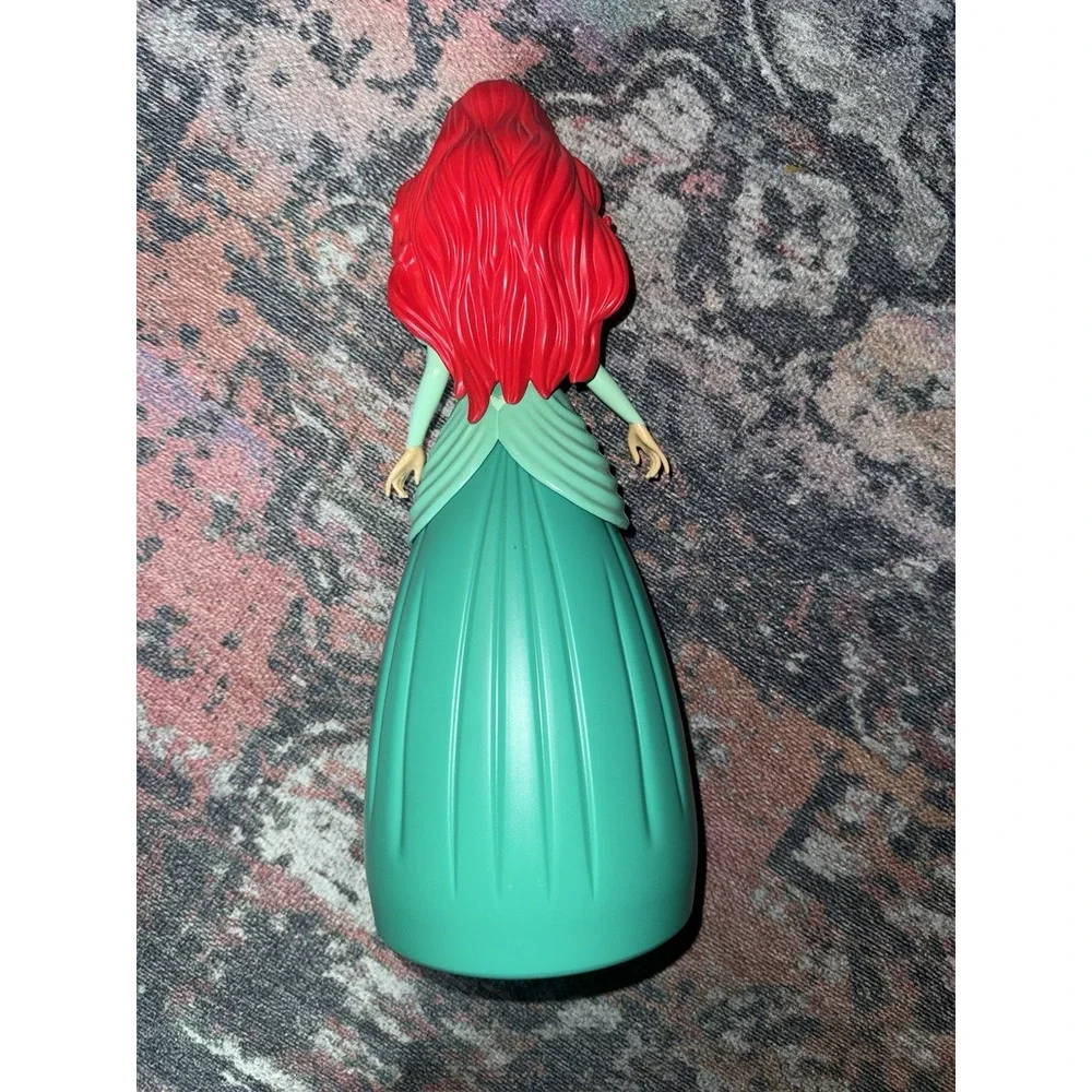 DISNEY THE LITTLE MERMAID PRINCESS ARIEL COIN MONEY PIGGY BANK VINYL PLASTIC